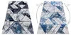 Modern DE LUXE Teppich 632 Geometrisch - Strukturell creme Produktbild-Vorschau 2