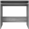 vidaXL Bureau gris Sonoma 77,5 x 43 x 79 cm Bois composite Voir les images du produit 4