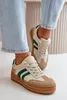 Damen Plateau-Sneaker in Beige-Grün Nesonice 37 Produktbild-Vorschau 2