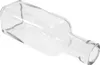 Flasche ca 180ml H15,5cm Ø4,8cm eckig klar Glas Vase Produktbild-Vorschau 4