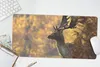 MuchoWow® Mauspad Mousepad Hirsche - Geweihe - Herbst 60x30 Produktbild-Vorschau 5