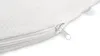 A close-up view of a white mattress with a zipper. Produktbild-Vorschau