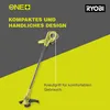 RYOBI RY18LT23A-0 Akku Rasentrimmer 18 V 23 cm Solo ( Produktbild-Vorschau 7