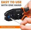 Wirefy Crimpzange Stoßverbinder für isolierte Kabelschuhe Produktbild-Vorschau 4