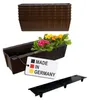 BURI 6 inserts de jardinières pour palettes Euro avec tapis Voir les images du produit 2