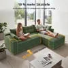 GLP Modulares Ecksofa 256 cm aus Cord, 4-Sitzer mit Produktbild-Vorschau 9
