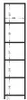 MATKAM Offenes Hochregal BODO R40O, B40 x H182 x T35 cm, 4 Produktbild-Vorschau 2