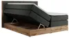 MKS MEBLE King Boxspringbett 160x200 mit Bettkasten Eiche, Produktbild-Vorschau 4