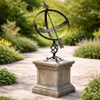 DanDiBo Meridiana da giardino Grande Orologio da giardino Anteprima dell’immagine prodotto 6