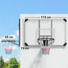 Basketballkorb Wandmontage bruchsichere Rückwand Produktbild-Vorschau 3