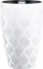Flow Slim 40 Runder Blumentopf | Weiß Produktbild-Vorschau 1