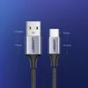 UGREEN Kabel USB-C na USB-A czarny 1M Podgląd zdjęcia produktu 16