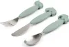Done by Deer Kinderbesteck Set Easy-Grip Green Náhľad obrázku produktu 2