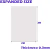 4 x 3M Extra Dick Polyethylen Folie Transparent Produktbild-Vorschau 2