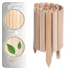 Woodygift Beeteinfassung Holz Rollzaun Gartenzaun Produktbild-Vorschau 5