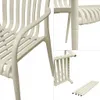 Zestaw mebli ogrodowych balkon stół Como Pro K + 2x krzesło Podgląd zdjęcia produktu 3
