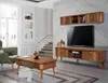 tv Wand Holz Stil Modern Regal Wohnzimmer Möbel Schrank neu Produktbild-Vorschau 1