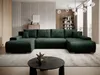 Moebelfest Credo Ecksofa U-Form, CORD - Stoff mit Produktbild-Vorschau 2