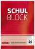Schulblock DIN A4 Lineatur 26 Produktbild-Vorschau 1