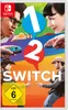 Cover art for the Nintendo Switch game 1-2-Switch, featuring stylized numbers and images of people playing. Produktbild-Vorschau