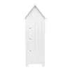 Armoire de jardin en bois [blanche], résistante à l'eau, Voir les images du produit 6
