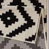 Hanse Home Hamla Designteppich Diamond Creme Schwarz Produktbild-Vorschau 3