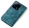 A teal flip cover phone case with a camera module visible. Produktbild-Vorschau