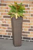 Bac à plantes Sanssouci Poly rotin brun 80 cm Voir les images du produit 3