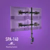 Halterung für vier Monitore Spacetronik SPA-140 Produktbild-Vorschau 6