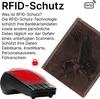 RFID Büffel Echt Leder Geldbörse Portemonnaie Herren mit Produktbild-Vorschau 7