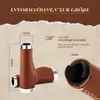 ROCKBROS Fahrradgriffe MTB Retro Lenkergriffe aus Leder Produktbild-Vorschau 6