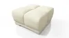Ecksofa Honey L Beige + Grosser Puff Produktbild-Vorschau 4