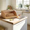 Chlebak Pojemnik Bambusowy Na Pieczywo Klausberg Kb-7874 Podgląd zdjęcia produktu 4