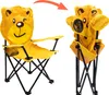 Kinder Campingstuhl mit Getränkehalter - Motiv Bär - Garten Produktbild-Vorschau 3