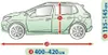 Telone di protezione Garage mobile per auto Peugeot 2008 Anteprima dell’immagine prodotto 6