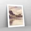 Poster - Poster ohne Rahmen - Palmen Strand Wasser - 40x50 Produktbild-Vorschau 7