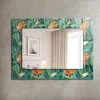 Kolibris und Blumen – Rechteckiger Spiegel mit Druck 80x60 Produktbild-Vorschau 2