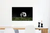 MuchoWow® - Leinwandbilder - Fußball auf der Wiese, Produktbild-Vorschau 2