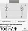 Klarstein SleekAir Hotte Aspirante - Hotte Décorative 60 Voir les images du produit 4