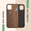 kwmobile Handyhülle für Apple iPhone 11 Hülle Holz - Case Produktbild-Vorschau 4