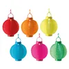 Solar Laterne Nylon 6 Farben Ø20cm H.23cm kalt/weiß Produktbild-Vorschau 3