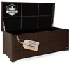 Auflagenbox Sienna Java Braun 155x73x60 cm Poly-Rattan Produktbild-Vorschau 1