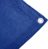 vidaXL Zeltteppich 200x400 cm Blau HDPE Produktbild-Vorschau 3