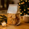 Glasbehälter mit Weihnachtsmotiv 1,5 L Produktbild-Vorschau 2