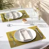 4er Set Platzsets - Abwaschbar - Lederlook - Kunstleder - Produktbild-Vorschau 7