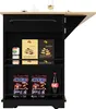 Sweiko Ilot de cuisine, cloisons amovibles, armoire de Voir les images du produit 9