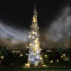 Pyramide 60 cm aus Draht 30 LED warmweiß Weihnachtspyramide Produktbild-Vorschau 3