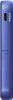 A blue power bank with a camera lens and indicator lights on the top. Produktbild-Vorschau