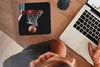 MuchoWow® Mauspad Mousepad Ein Basketball neben dem Korb Produktbild-Vorschau 3