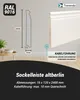 12 m Trevendo® Sockelleiste massiv altberliner Profil weiß Produktbild-Vorschau 2